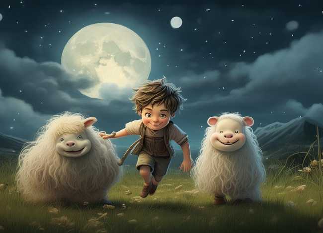 儿童睡前故事磨坊主他的儿子和驴，磨坊主他的儿子和驴寓言故事