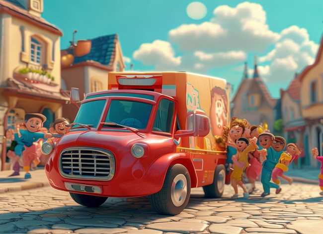 儿童故事救护车的故事 - 播放救护车的故事