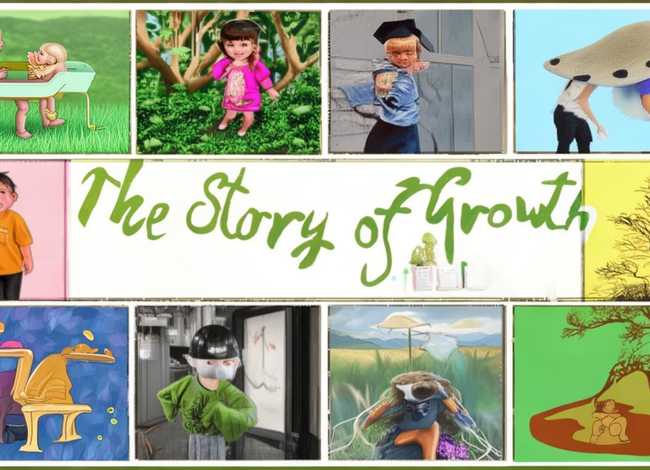 成长的故事手抄报图片（成长的故事手抄报图片模板）