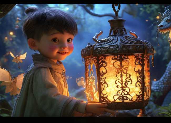 儿童故事宝莲灯，宝莲灯幼儿故事
