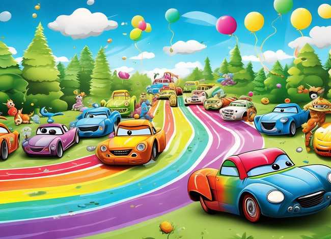 儿童故事赛车的故事绘本 关于赛车的绘本故事