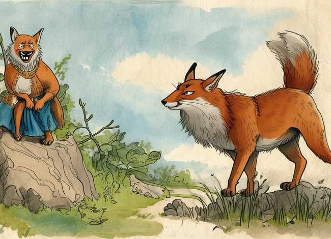 古代寓言故事插画，古代寓言故事插画图片