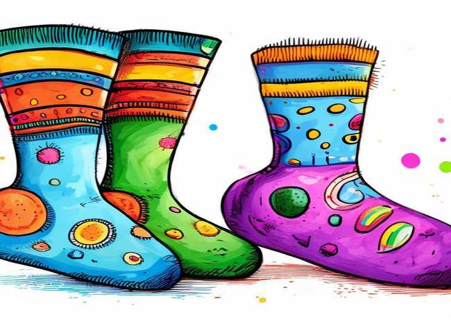 儿童袜子简笔画（袜子简笔画 儿童）