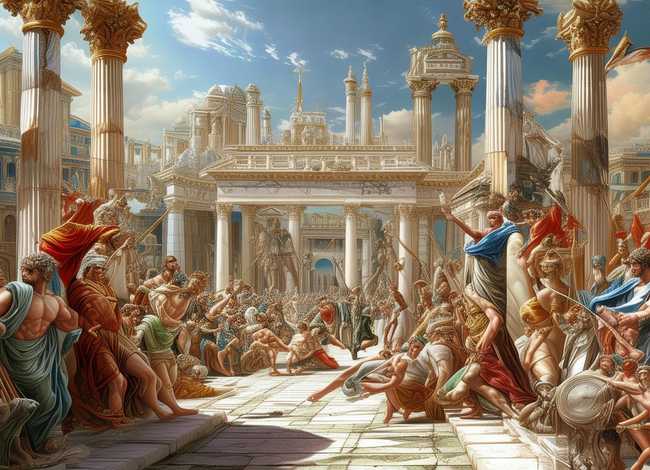 罗马神话画作；古罗马神话画作