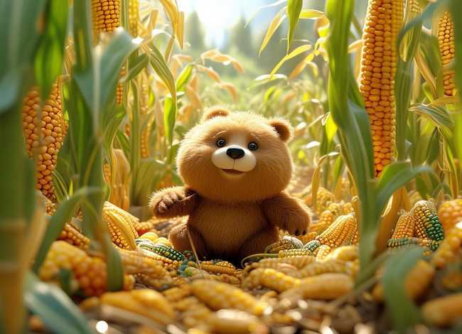 儿童故事视频小熊掰玉米（幼儿故事小熊掰玉米）