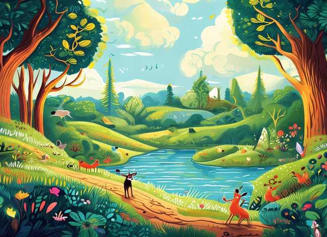 有关大自然的故事绘本；有关大自然的故事绘本图片
