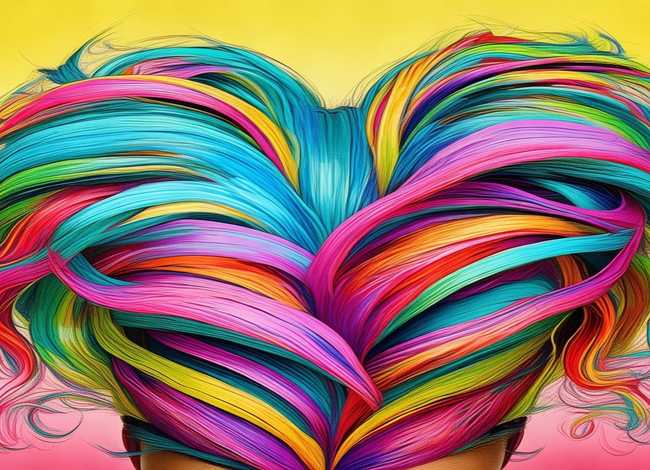 儿童心形发型图片 - 儿童心形发型图片打印