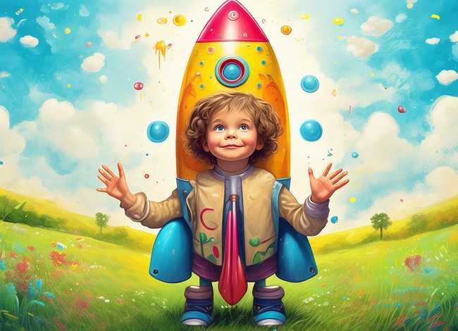 儿童火箭的故事文字版，火箭的幼儿故事