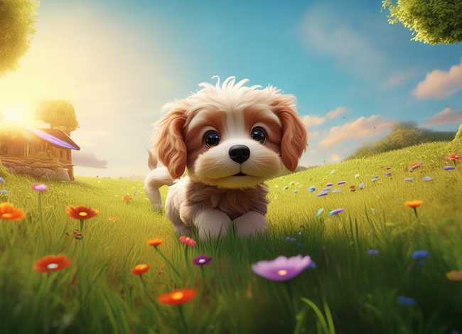 小狗的儿童故事 - 小狗的故事幼儿故事文字