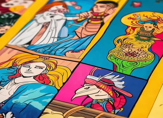 《世界神话故事》手抄报 - 《世界神话故事》手抄报简单