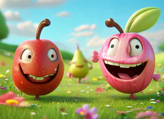 苹果鸭梨牛奶糖同类儿童故事；幼儿故事苹果鸭梨牛奶糖