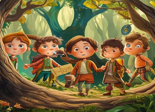 探险故事儿童简笔画 - 探险故事简写 探险故事儿童简笔画 - 探险故事简写