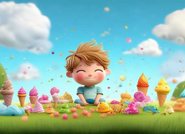冰淇淋儿童绘本；冰淇淋儿童绘本怎么画