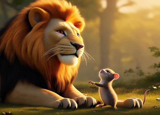 狮子和老鼠的故事 狮子和老鼠的故事内容