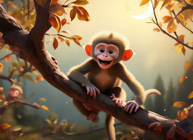 儿童睡前故事猴子摘桃（睡前小故事视频大全集小猴子摘桃子）