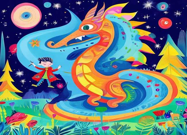 神话故事儿童简笔画简单又漂亮 神话故事简笔画 简单