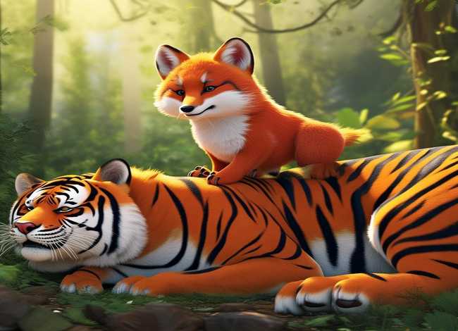 狐假虎威的儿童故事注音（狐假虎威的故事注音版）