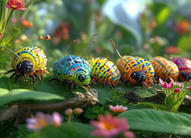 《毛毛虫的故事》（四只毛毛虫的故事）