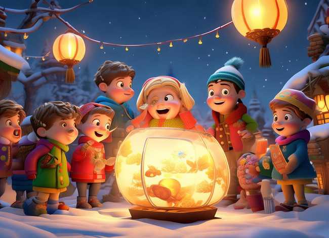 儿童新年故事100个 - 关于新年幼儿故事