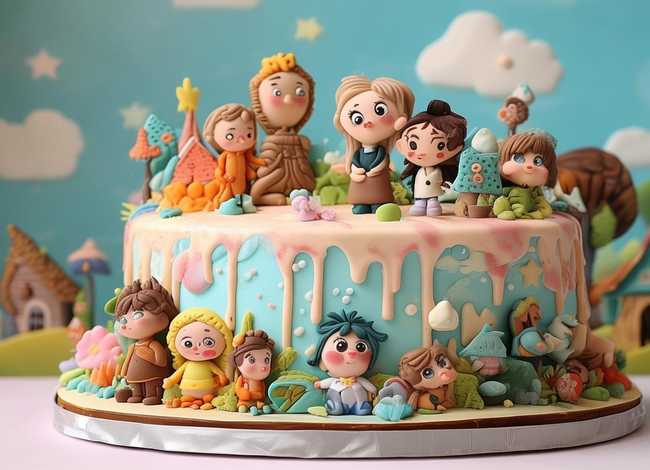 蛋糕故事儿童版；幼儿故事蛋糕