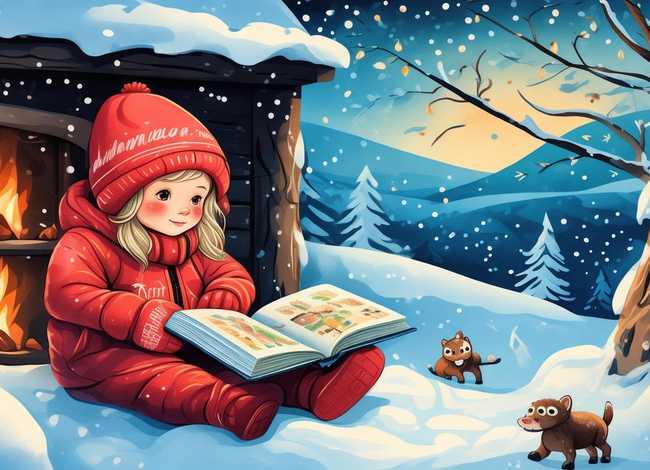 冬天的幼儿故事绘本 - 幼儿关于冬天的绘本故事
