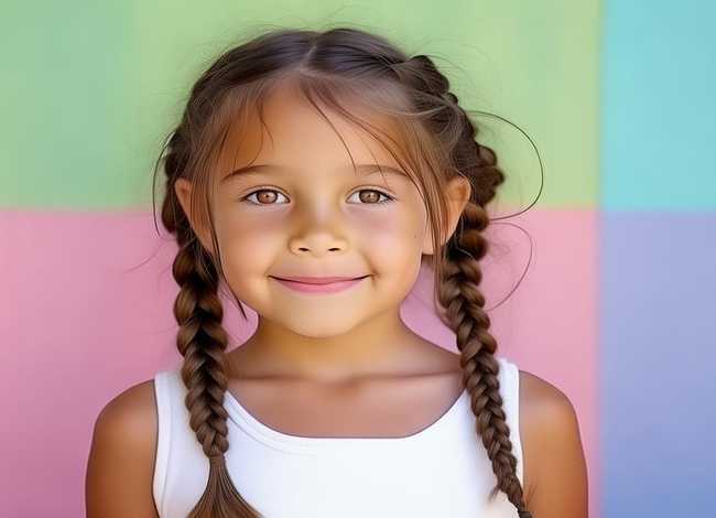 9岁儿童编发 - 9岁儿童编发简单