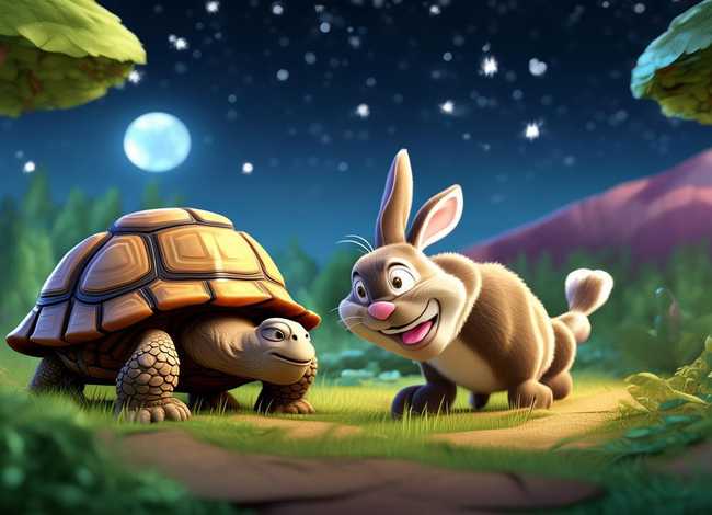 儿童睡前故事在线听mp3龟兔赛跑 - 睡前小故事龟兔赛跑在线听