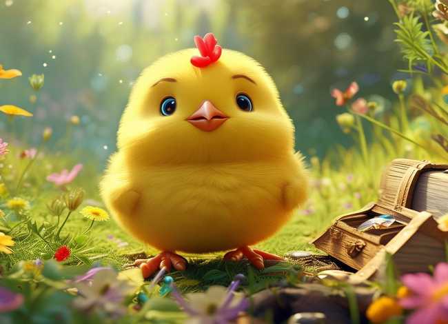 用小鸡编一个童话故事（给小鸡编一个小故事）