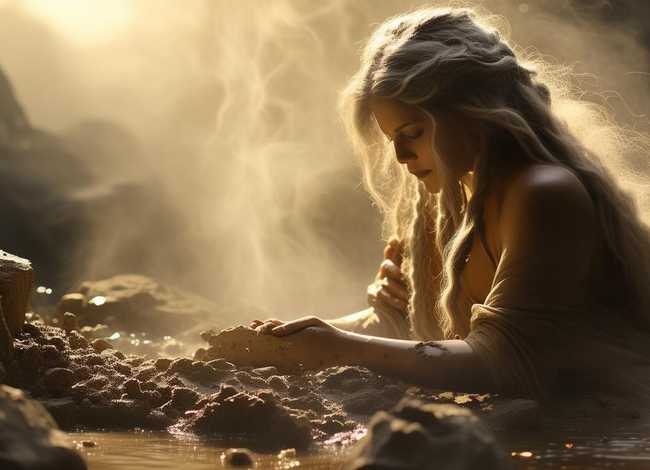 女娲造人的神话故事 女娲造人的神话故事拼音版