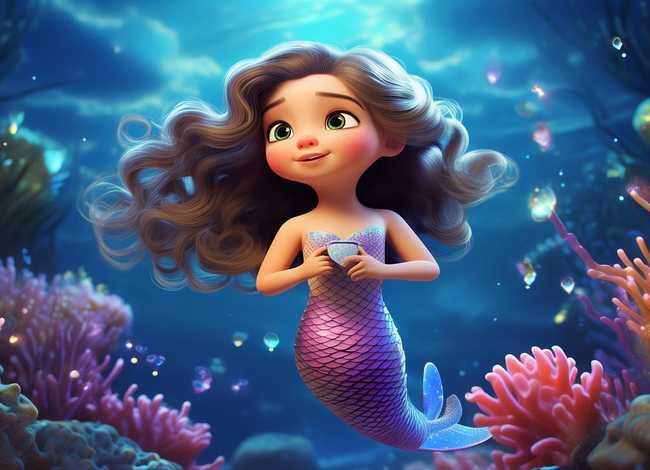 美人鱼儿童睡前小故事、小孩睡前故事美人鱼