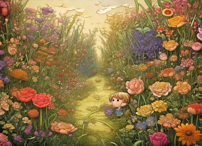 花朵的故事绘本、花朵的故事绘本图片