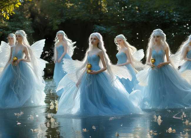 儿童故事七个天鹅 七个天鹅公主的故事