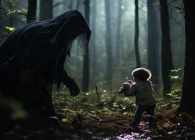 儿童睡前故事坏人抓小孩的故事 - 坏人抓小孩子的故事