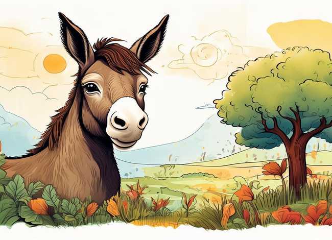 驴的故事图片、驴的故事图片简笔画 驴的故事图片、驴的故事图片简笔画