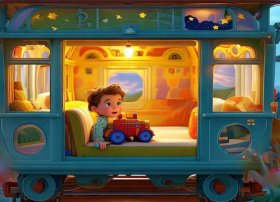4-6岁儿童睡前火车故事 幼儿火车睡前视频故事
