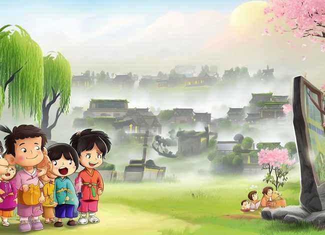 清明节的故事视频儿童配音；清明节的故事视视频