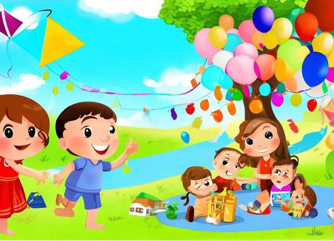 关于儿童节的画（关于儿童节的画,初中水平怎么画）