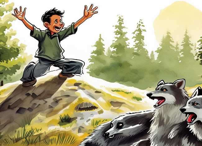 狼来了动画片寓言故事，狼来了动画片寓言故事在线观看