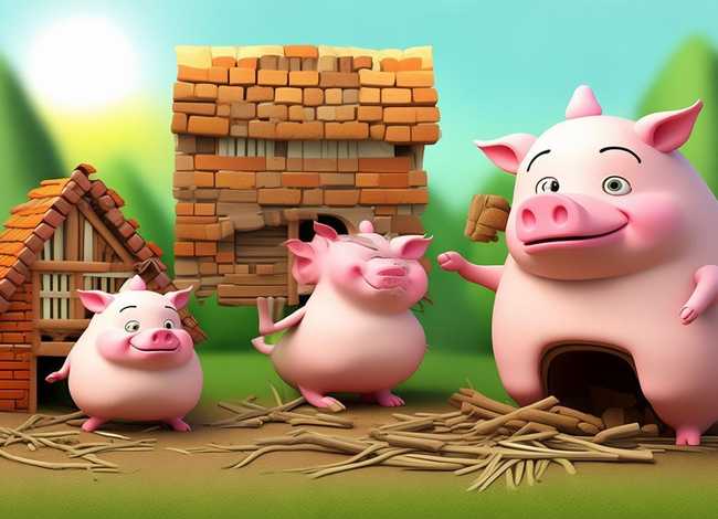 三只小猪儿童故事视频 三只小猪幼儿故事视频