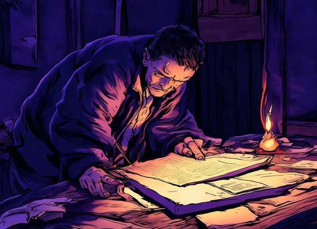 呕心沥血成语故事绘本（呕心沥血成语故事绘本图片）