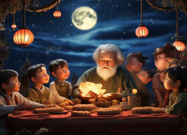 儿童中秋节的故事、儿童中秋节的故事20字