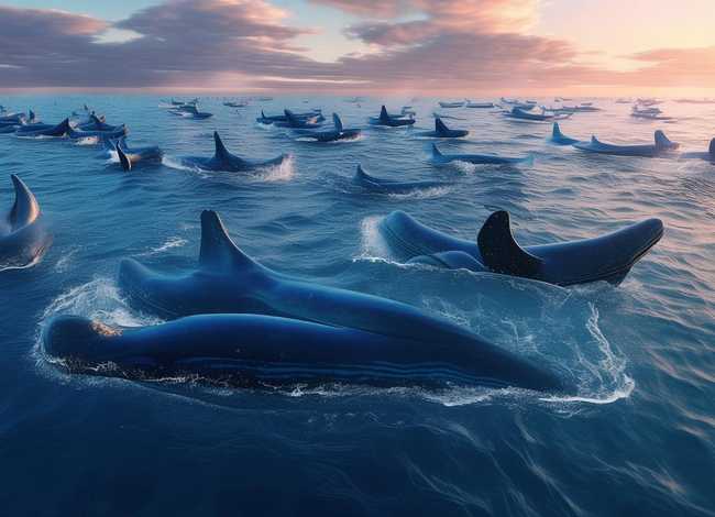 鲸鱼游泳的图片 - 鲸鱼游泳的图片大全 鲸鱼游泳的图片 - 鲸鱼游泳的图片大全