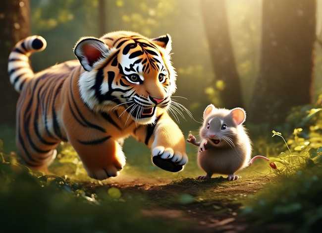 小老虎的故事（大老鼠和小老虎的故事）