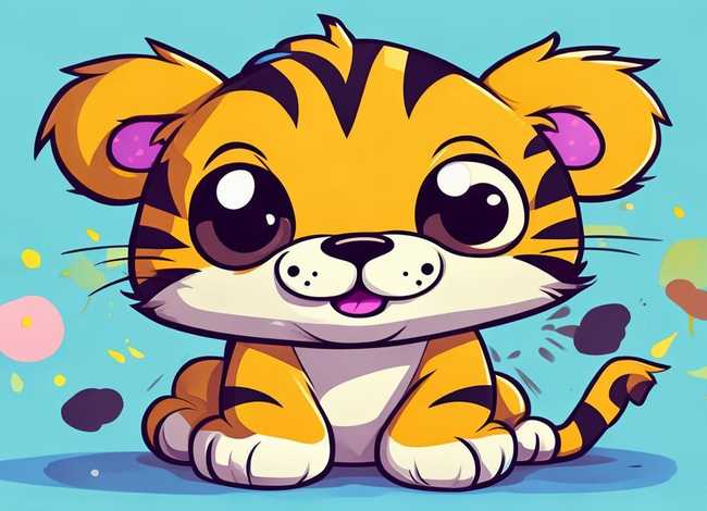 豹简笔画图片大全可爱 - 豹简笔画图片大全可爱卡通