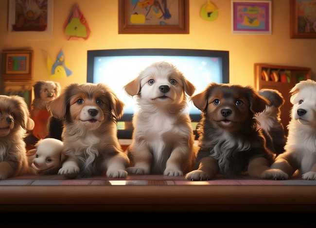 给儿童看的小狗视频、给小狗狗看的视频
