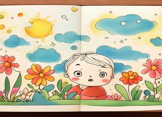 手绘绘本故事图片，手绘绘本故事图片简单