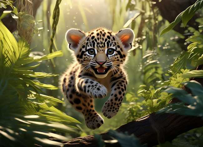 有关豹子的故事（关于小豹子的有趣故事）