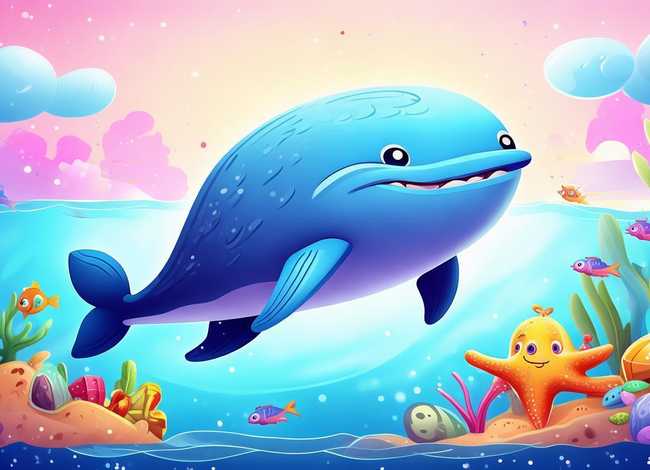 儿童故事鲸鱼的故事；鲸鱼的故事绘本