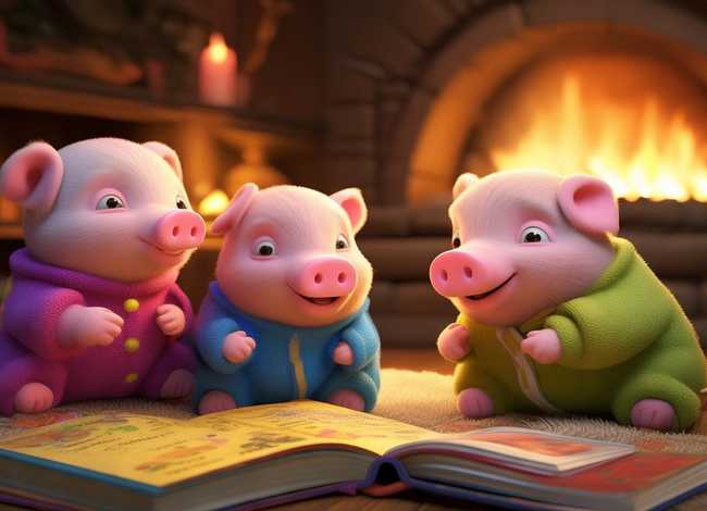 儿童故事三只小猪免费听；讲故事三只小猪在线听