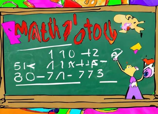 数学故事绘画作品五年级简单；数学故事手抄报五年级下册简单又好看